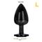 Blackgem Anal Plug Black Jewel Size L Clave 100