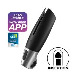 Power Masturbator Black Silver Clave 32