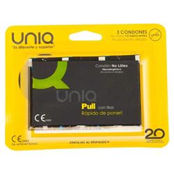 Pull Condoms with Straps without Latex - 3 pcs.