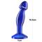 Flawless Clear Prostate Plug 6.5" Blue