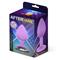 Sparkly S Lilac Silicone Anal Plug with Gem