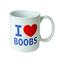 I Love Boobs Mug CLAVE 6