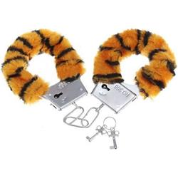 Esposas para Muñecas Forradas de Peluche Tigre