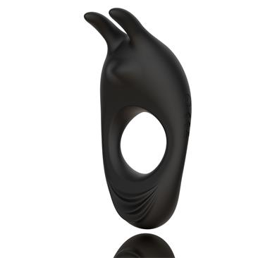 Zeus Dual Vibe Cock Ring Black