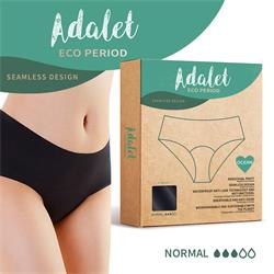 Ocean Panty Seamless Design S Black Normal Absorpt