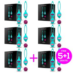 Pack 5+1 Ceyla Kegel Balls Silicone
