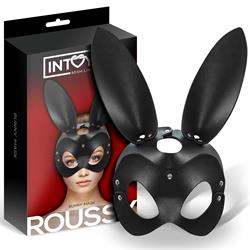 Roussy Bunny Mask Black Adjustable