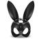 Roussy Bunny Mask Black Adjustable