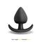 Shion Anal Plug Black Silicone 81 mm x 41 mm