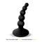 Eluney Anal Plug Black Silicone 90 mm x 24 mm