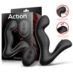 Convo Tapping & Finger Wiggle Prostate Massager