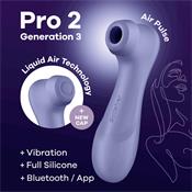Pro 2 Genera 3 Liquid Air Technology Succión y Vibración APP Connect Lilac