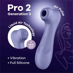 Pro 2 Gen 3 Liquid Air Technology Succión y Vibración Lilac