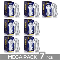 Pack 7 Hannx4 Masturbador Masculino Ultimate 5.3"