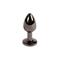 Gunmetal Butt Plug Small Size