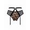 Allunes Sexy Suspender Belt - Leopard Print S/M