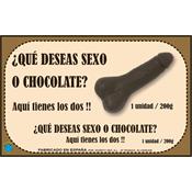 Pure Chocolate Bar Penis Shape 200 gr