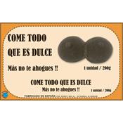 Chocolatina Chocolate Puro Forma de Pecho 200 gr