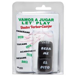 Dado Postura Negro Verde + Dado Parte del Cuerpo