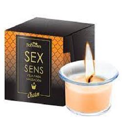 Scented massage candle Champagne