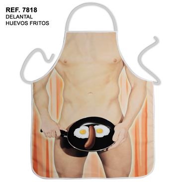 Delantal Huevos Fritos Desnudo El