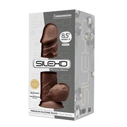 Dual Density Dildo Mod 4 - 8.5" Brown