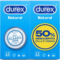 Durex Duplo Natural 12 ud X2  Clave 12