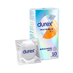 Durex Invisible XL 10ud Clave 12