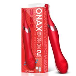 Onax Double Pulse Stimulator with Vibrating Tip USB