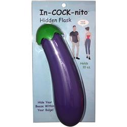 Eggplant Shapped Bottle In-Cock-Nito Flask