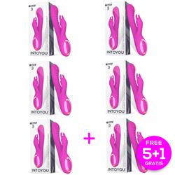 Pack 5+1 Beat Rabbit G-Spot Thumping Pulsation Vi6