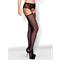 Garter stockings S307 black S/M/L