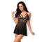 OB Babydoll Set - Black-S/M