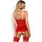 Lovica Corset & Thong Red S/M