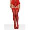 S800 stockings red  S/M