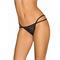 Pantheria Thong With Chains - Black S/M