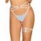 Deilana garter belt - Blue/White S/M