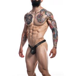 C4M Pouch Enhancing Thong-TaintedLeopard-S