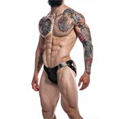 C4M14 Desire Jockstrap Leatherette Black