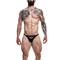 C4M -Brazilianbrief-BlackLeatherette-S