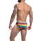 C4M Low Rise Bikini Brief-Rainbow-S