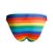 C4M Low Rise Bikini Brief-Rainbow-S