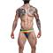 C4M Low Rise Bikini Brief-Rainbow-S