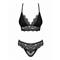 Renelia 2-piece Lace Bra Set - Black S/M