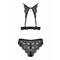 Renelia 2-piece Lace Bra Set - Black S/M