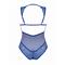 Giselia Lace Bodysuit- Blue XS/S