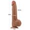 King Sized Sliding Skin Dual Layer Brown 11.5"