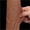 King Sized Sliding Skin Dual Layer Brown 12"