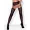 Sexy Suspender Stockings - Black One Size (S-L)