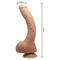 Baile Dildo con Ventosa Color Marron cl25